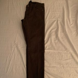 Brown Skinny H&M chino pants